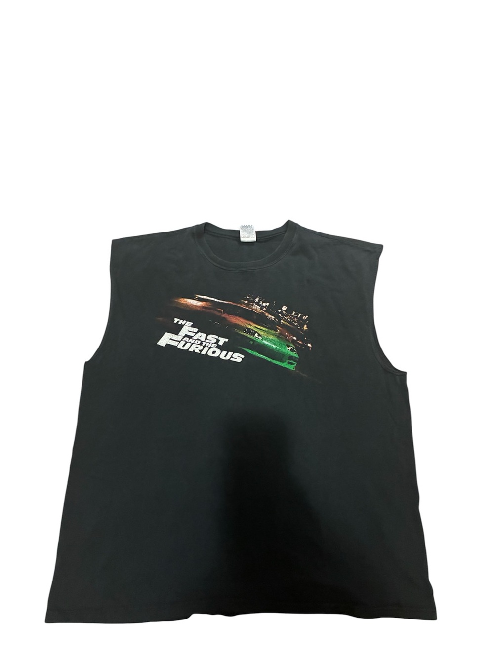 Fast & Furious Black Graphic vintage Muscle Tank